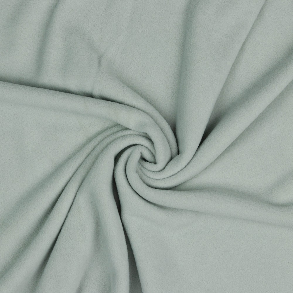 Tela polar poliester color gris — imagen 1