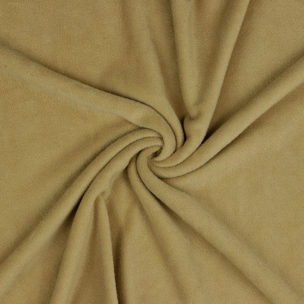 Tela polar poliester color camel — imagen 1