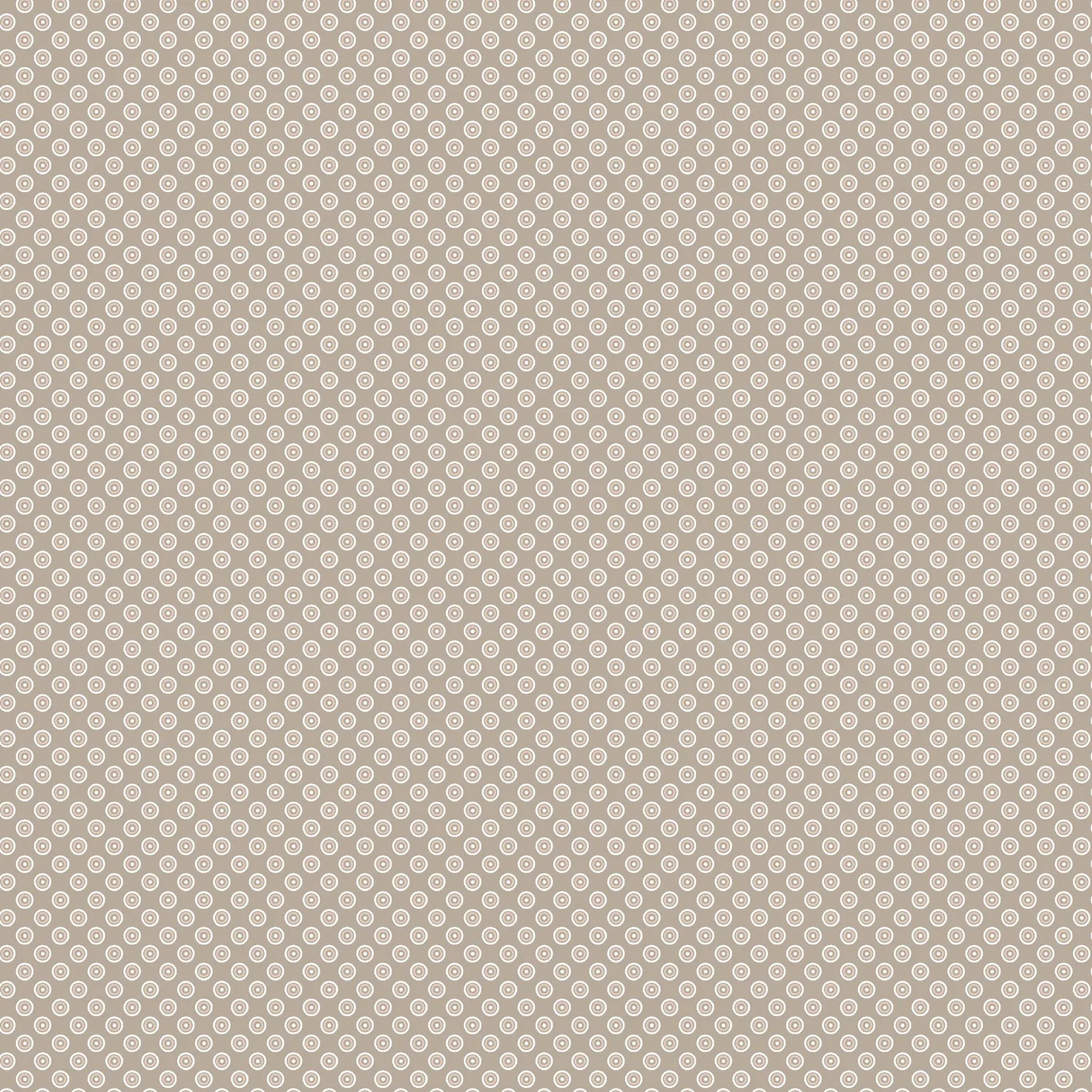 Tela algodón 100% fondo beige y topos crudos — imagen 1
