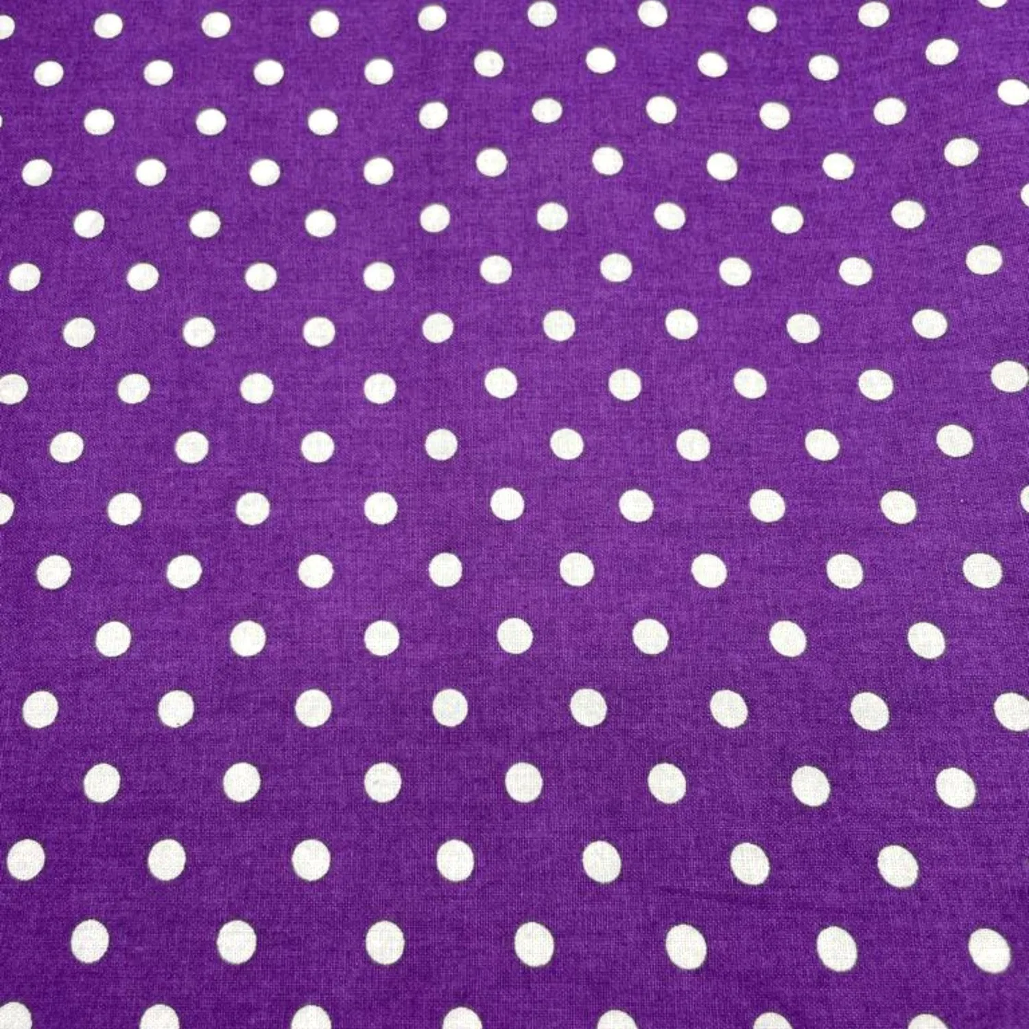 Algodón 100% topos grandes Lilas