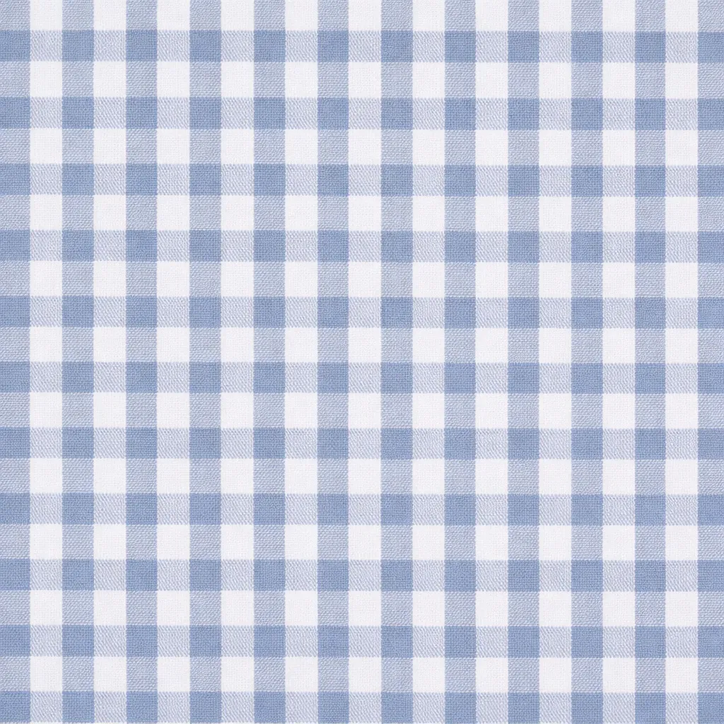 Algodón Vichy “Campo azul grisaceo” – Cuadro 5 mm – 150 cm