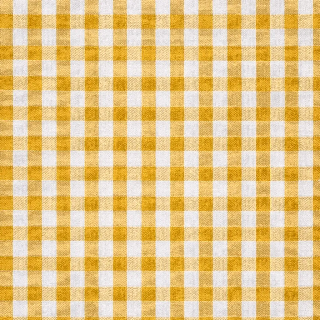 Algodón Vichy “Campo mostaza” – Cuadro 2,7 mm – 150 cm