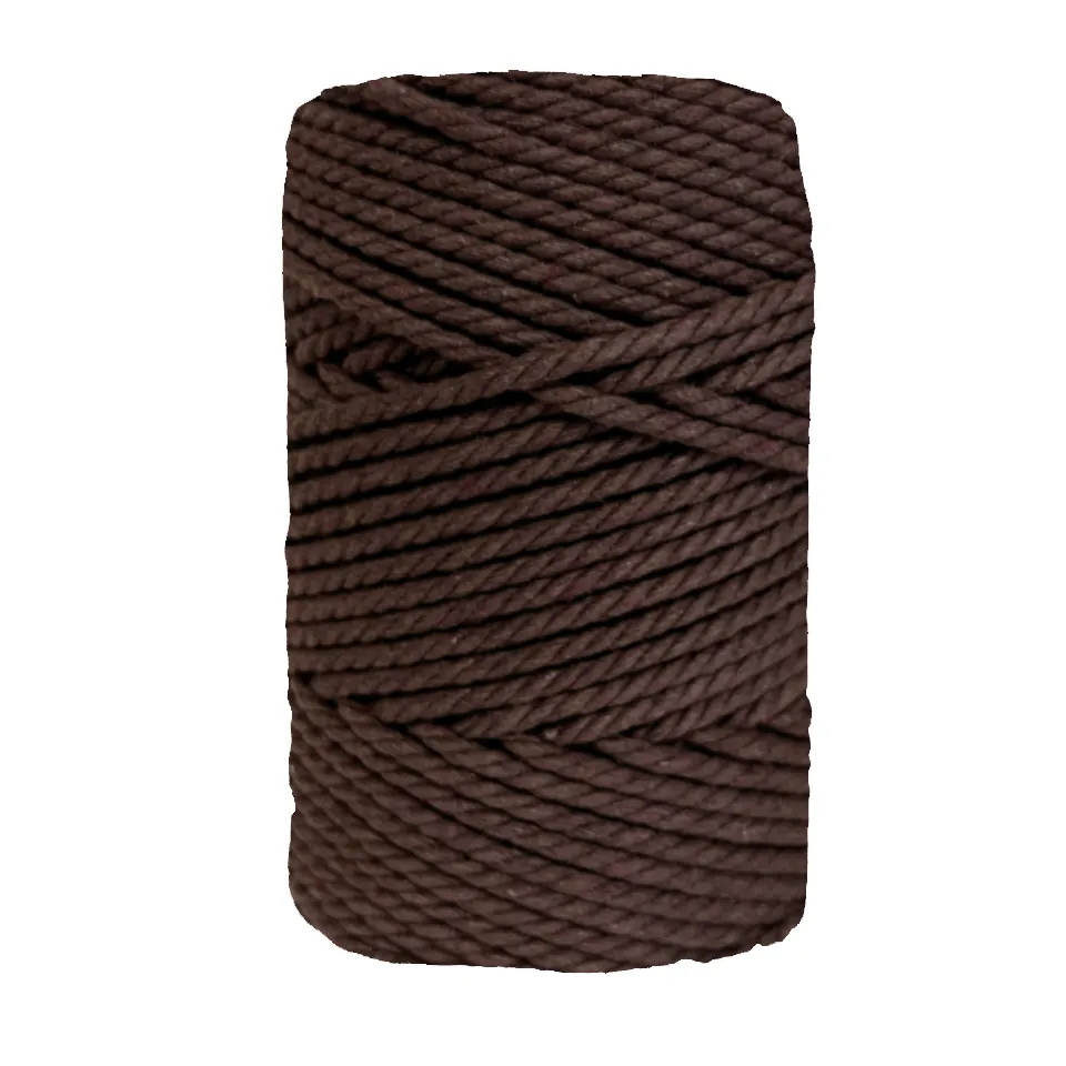 Casasol hilo macramé 50mts .7mm marrón chocolate — imagen 1