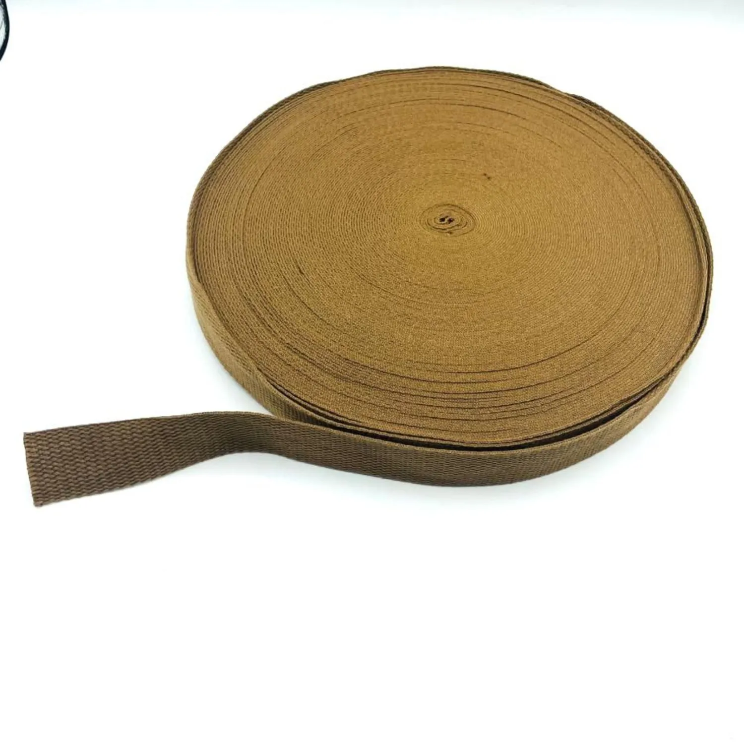 Cinta mochila mochila 32 mm color marrón claro — imagen 1