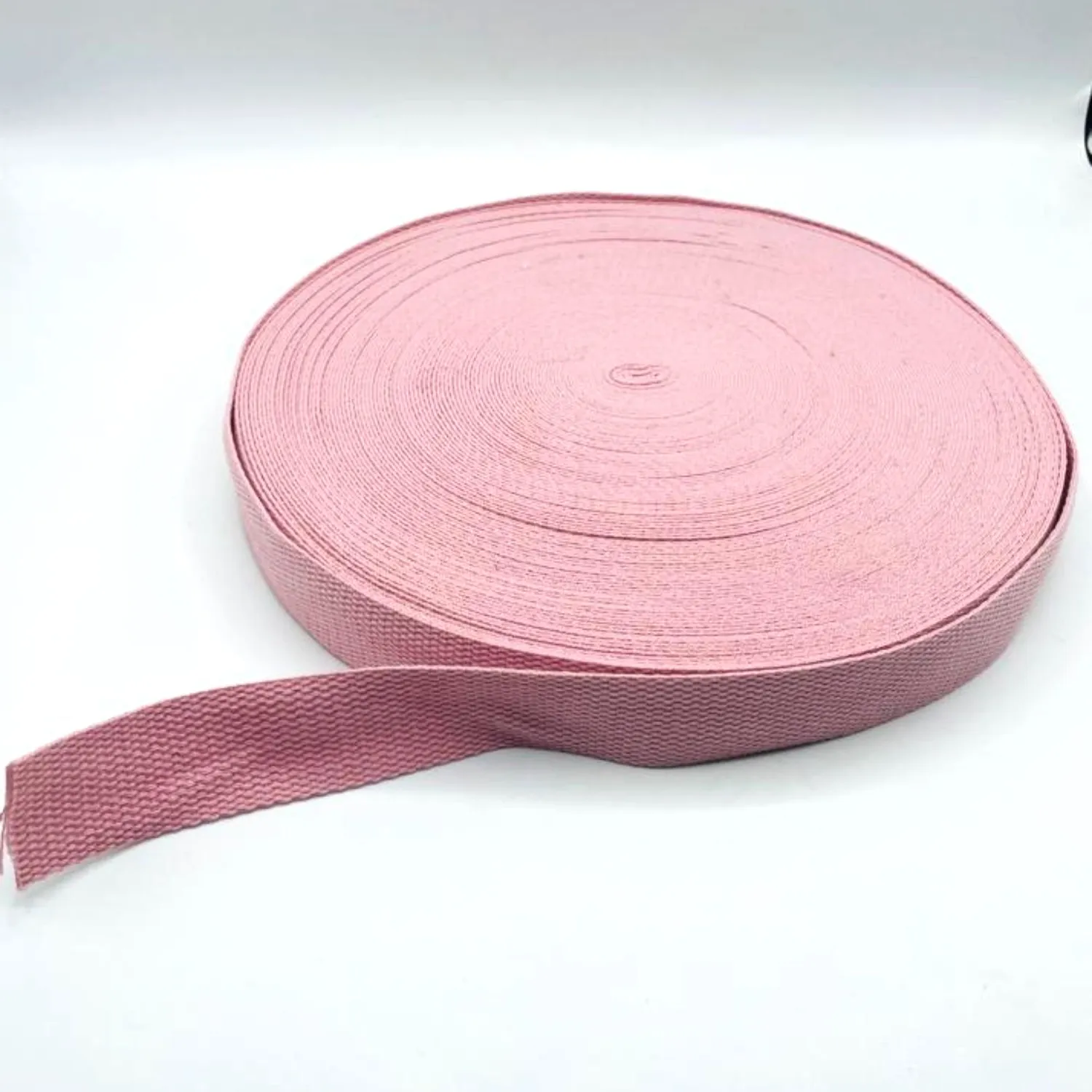 Cinta mochila mochila 32 mm color rosa pálido