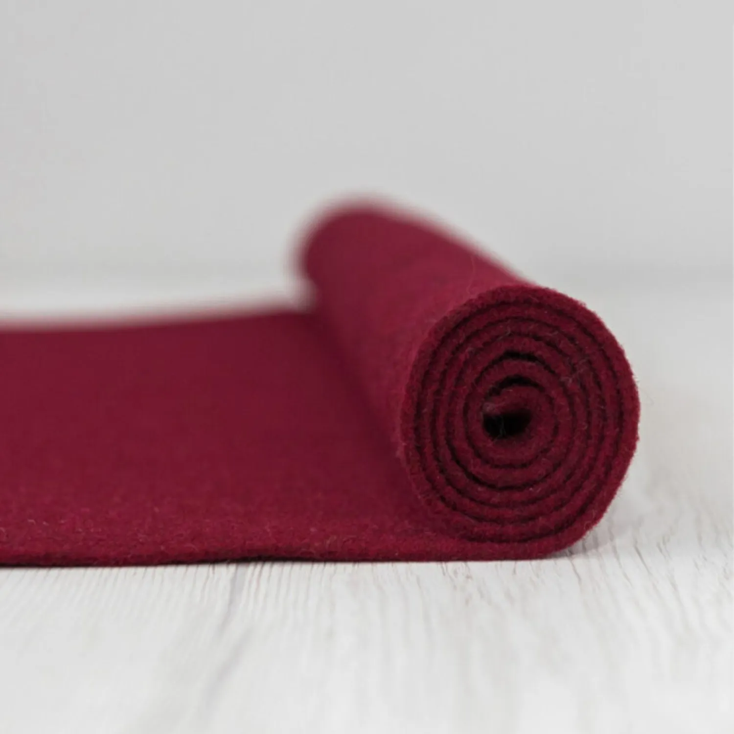 Fieltro lana color bordeaux