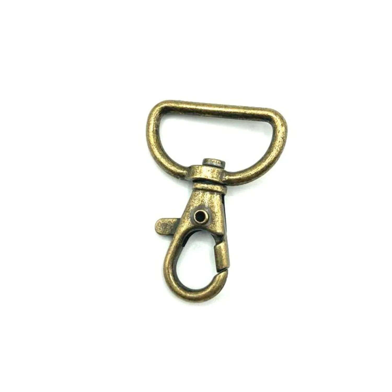 Mosqueton  16 mm oro viejo
