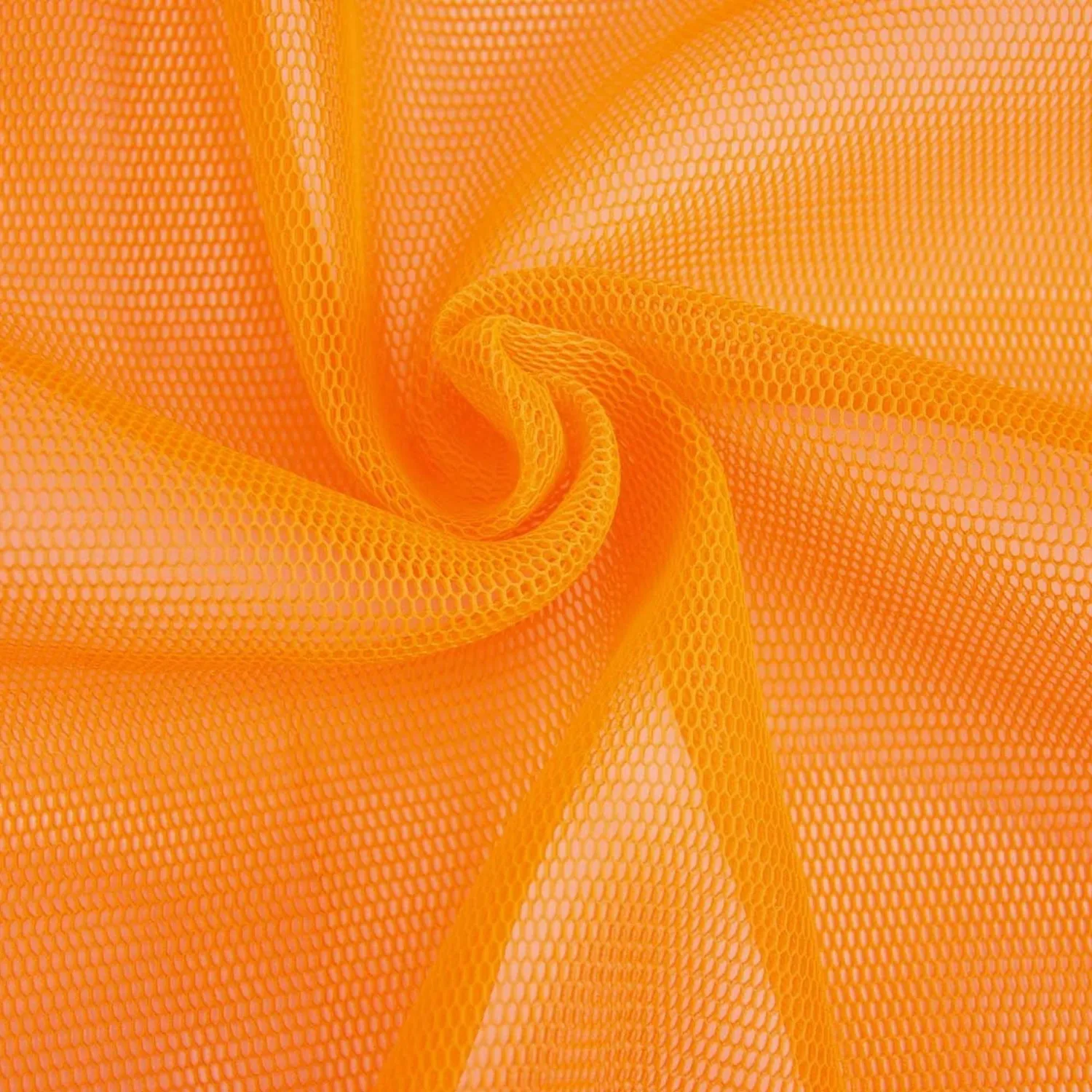 Tejido mesh 3D color Naranja fluo — imagen 1