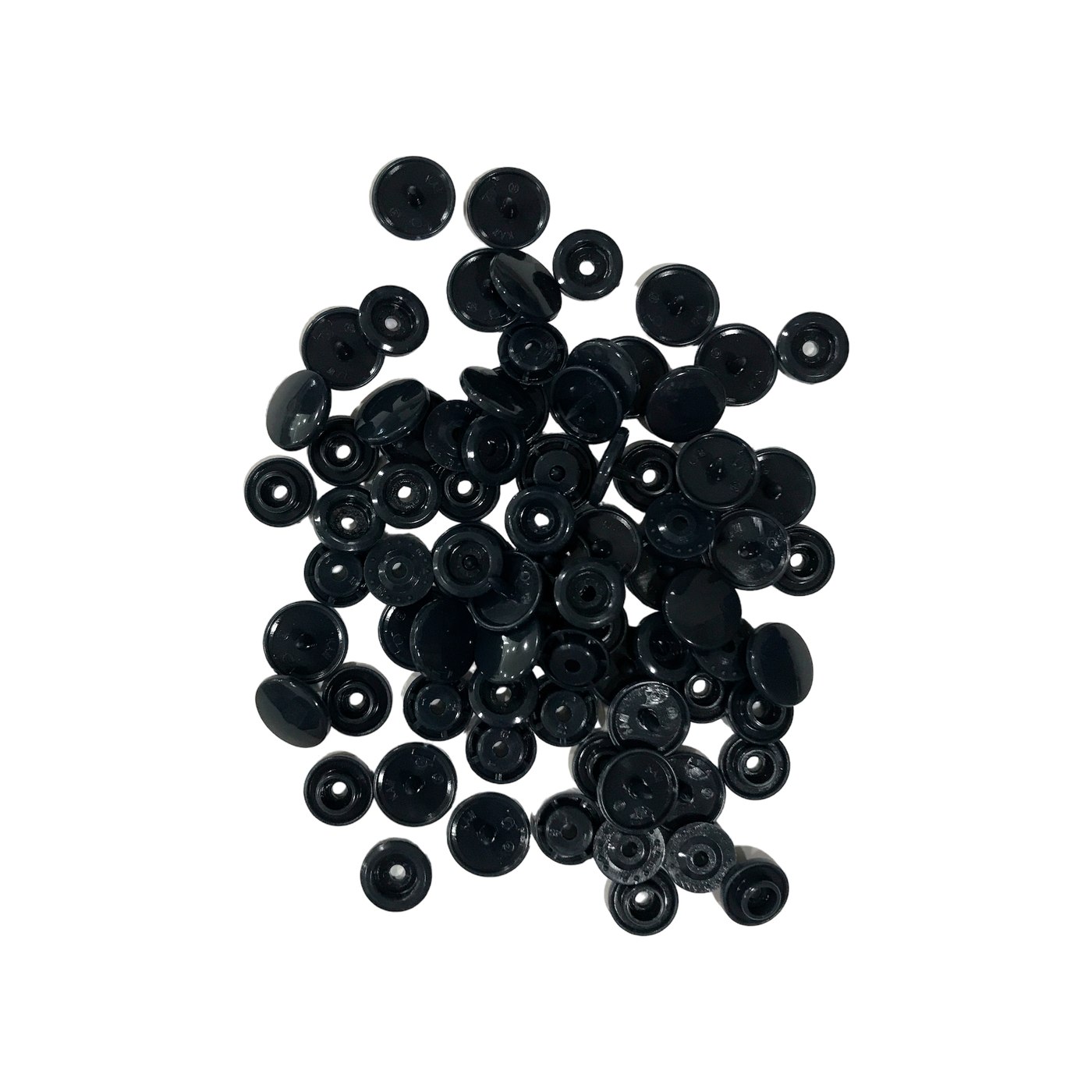 BROCHES DE PRESIÓN SNAPS DE PLÁSTICO DE 12 mm AZUL OSCURO — imagen 1