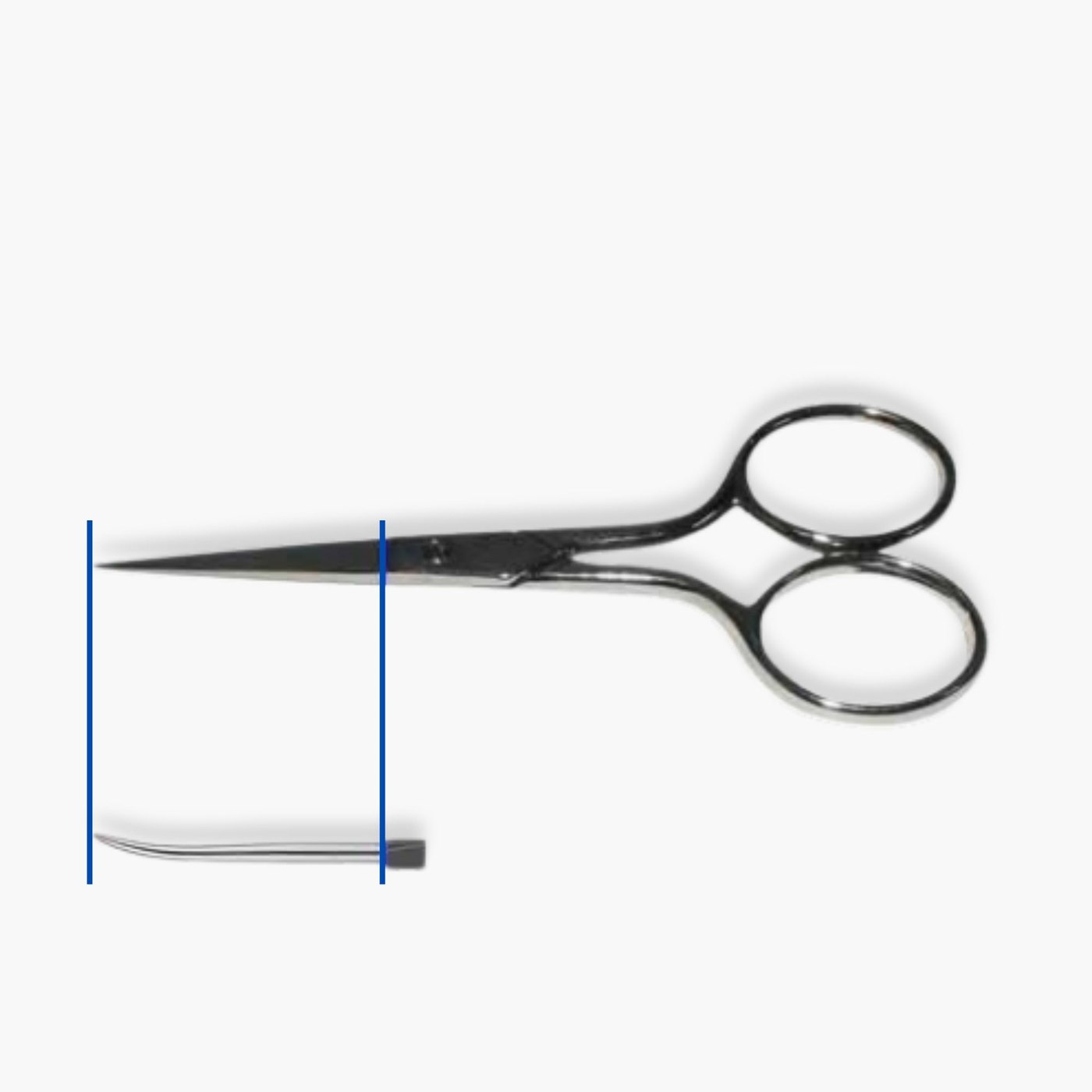 TIJERA BORDAR CURVA 4”, 102MM IDEAS — imagen 1